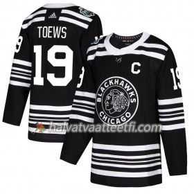 Miesten NHL Chicago Blackhawks Pelipaita Jonathan Toews 19 2019 Winter Classic Adidas Musta Authentic